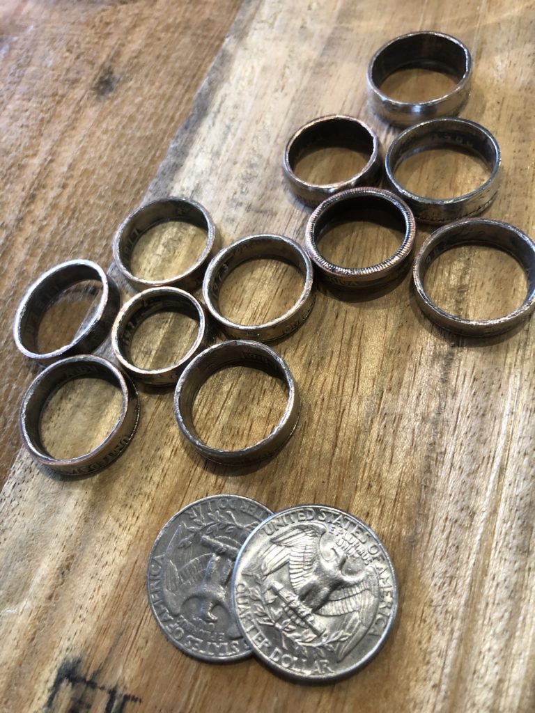 OLD COIN ACCESSORY - HELLVIT / upcycle design